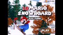 3D Mario Snowboard ❤ Super Mario Games