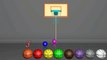 Colors BasketBall Shooting game for Childrens to Learn Colours and Numbers! Kids Learning