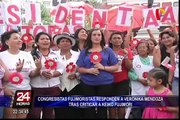 Reacciones tras crítica de Verónika Mendoza a Keiko Fujimori