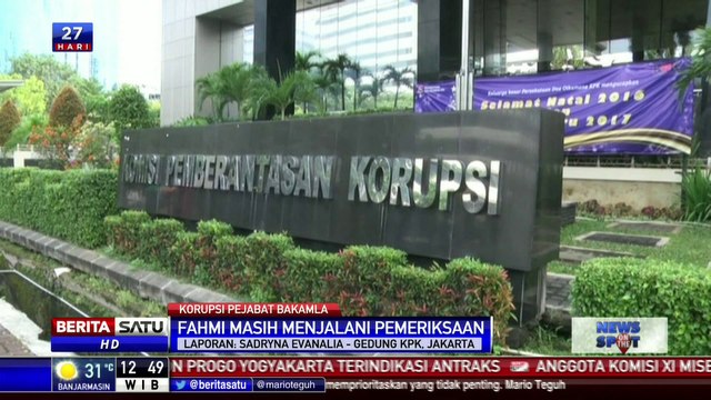 KPK Kembali Periksa Fahmi Darmawansyah Terkait Korupsi Suap di Bakamla