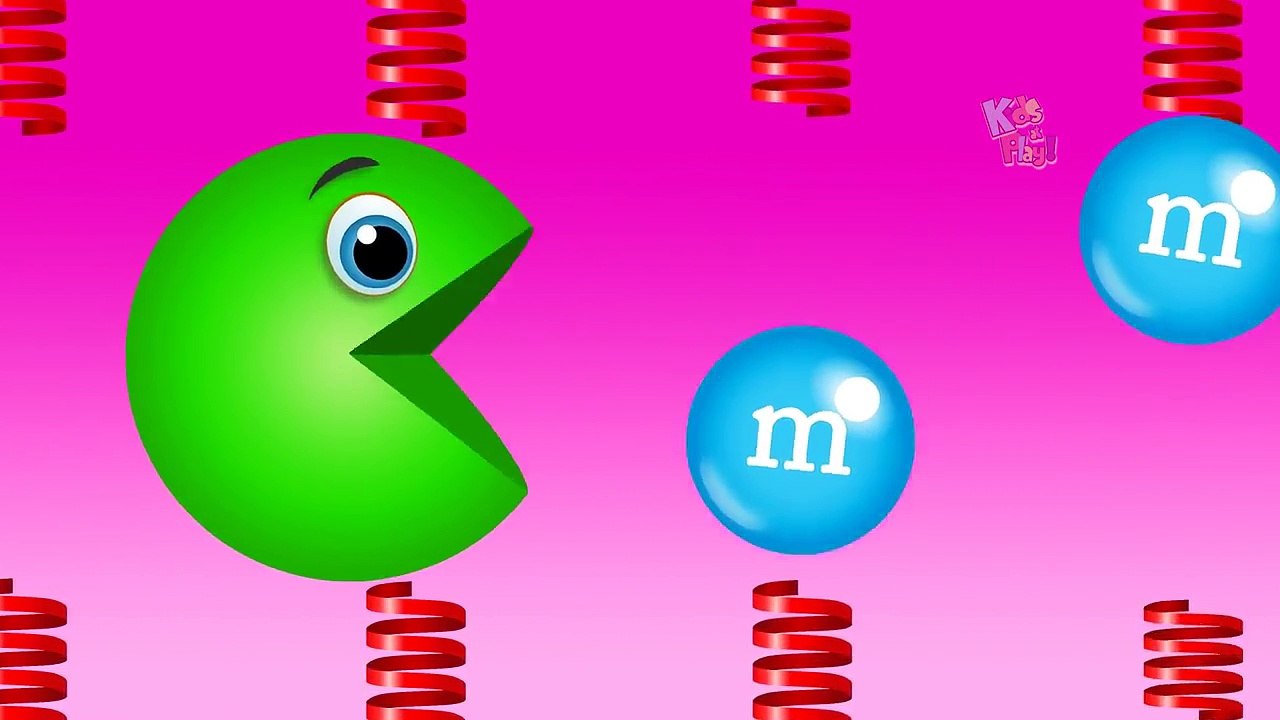 Learn Colors Packman for Toddlers Kids Spring Color MvesvesMs Learning Colours Play Video for K