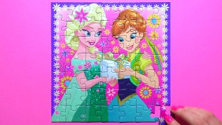 Disney FROZEN Puzzle Game Rompecabezas De Olaf Elsa Anna Frozen Summer Kids Learning Toys