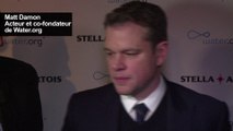 Matt Damon appelle à agir sur l’accès à l’eau et aux sanitaires