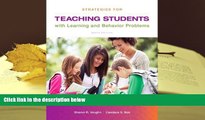 Read Online  Strategies for Teaching Students with Learning and Behavior Problems, Enhanced