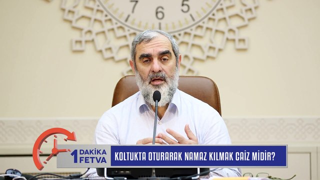 247) Koltukta Oturarak Namaz Kılmak Caiz midir? /Birfetva - Nureddin YILDIZ