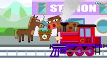 Caricaturas de Trenes | Trenes Infantiles | Dibujos Animados Educativos | Videos para niños