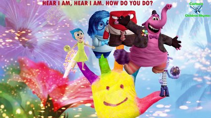 Inside Out Finger Family Nursery Rhymes For Cartoon children Rhymes