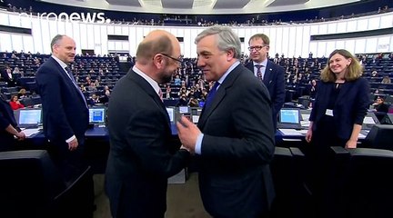 Antonio Tajani est le nouveau président du Parlement européen