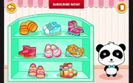 Baby Panda - learn to choose the shoes on the situation - BabyBus Bay Panda