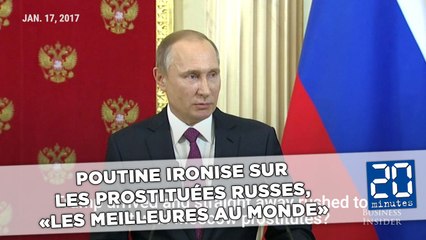 Download Video: Poutine ironise sur les prostituées russes, «les meilleures au monde»