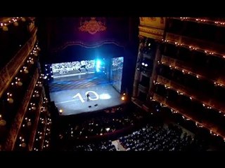 Napoli - "Tre volte 10", la notte di Maradona al San Carlo (17.01.17)