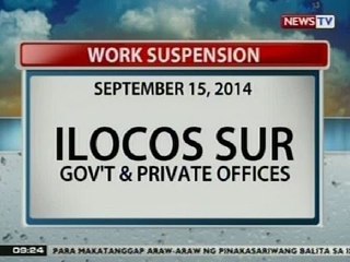 NTG: Pasok sa opisina sa ilanglugar, kanselado rin dahil sa Bagyong Luis