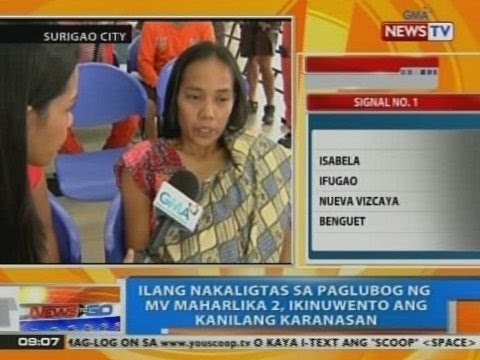NTG: Ilang nakaligtas sa paglubog ng MV Maharlika 2, ikinuwento ang kanilang karanasan