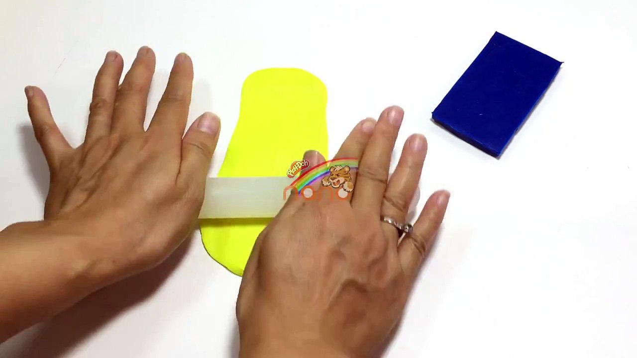 Play DOh Ice Cream! - Create Cream Flower Rainbow playdoh along Peppa Pig Toys st2