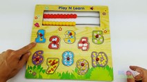 Fun Learning to Count 1 to 10! Counting with a Toy Numbers Puzzle for Children!