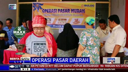 BULOG dan TPID Cianjur Gelar Operasi Pasar Murah