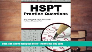 PDF [FREE] DOWNLOAD  HSPT Practice Questions: HSPT Practice Tests   Exam Review for the High