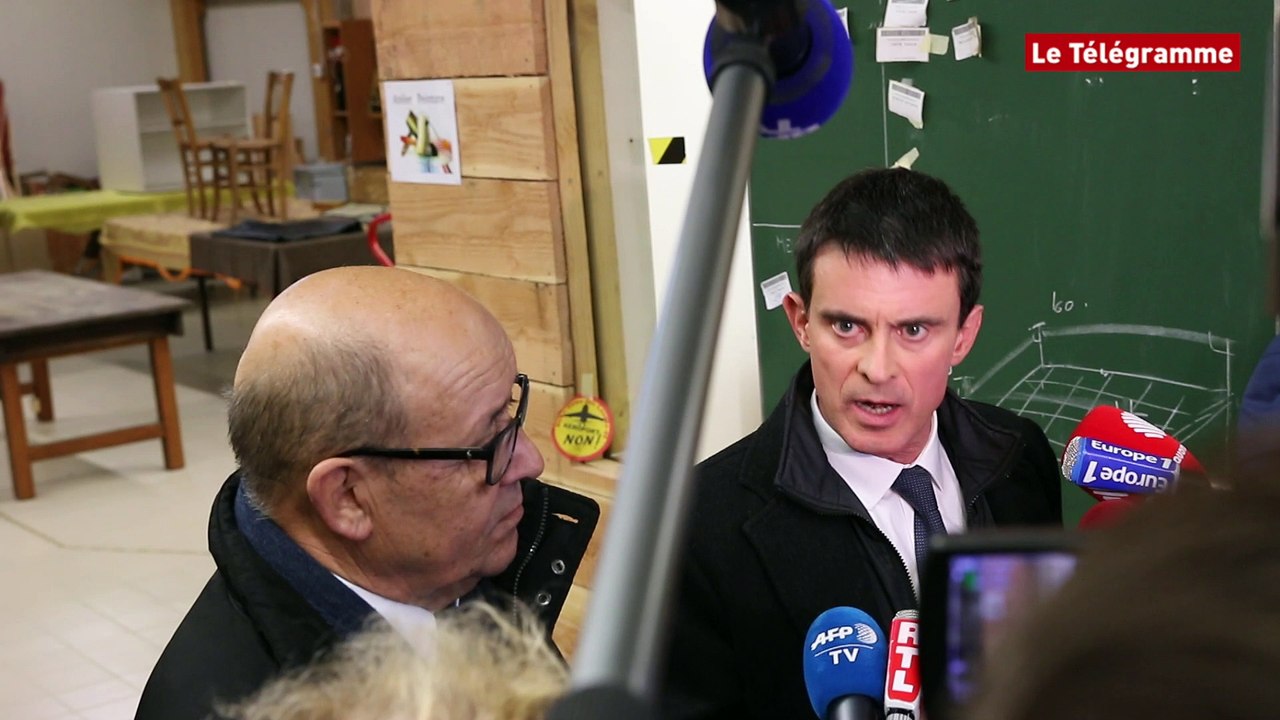Lamballe. Manuel Valls réagit suite à son agres...
