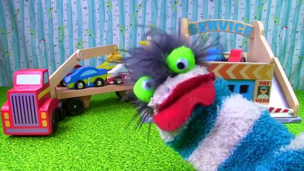 Best Learning Colors & Numbers for Toddlers Kids- Car Loader and Garage Toy Fun!