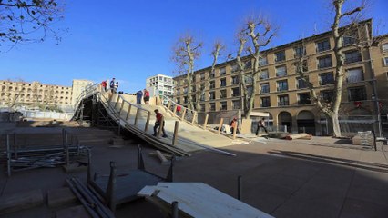 Red Bull Crashed Ice : découvrez l'incroyable piste de glace de Marseille