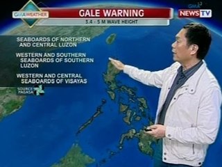 BP: Weather update as of 4:25 p.m. (September 15, 2014)