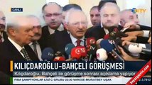 Kılıçdaroğlu - Bahçeli görüşmesi sona erdi
