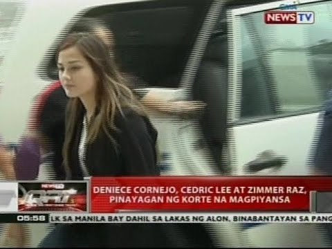 QRT: Deniece Cornejo, Cedric Lee at Zimmer Raz, pinayagan ng korte na magpiyansa