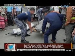 24 Oras: Labi ng bata, kabilang sa lima pang nakuhang bangkay matapos lumubog ang M/V Maharlika 2