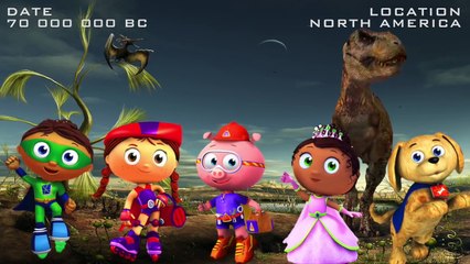 PBS Kids Super Why Time Travel Adventure Finger Family Song!