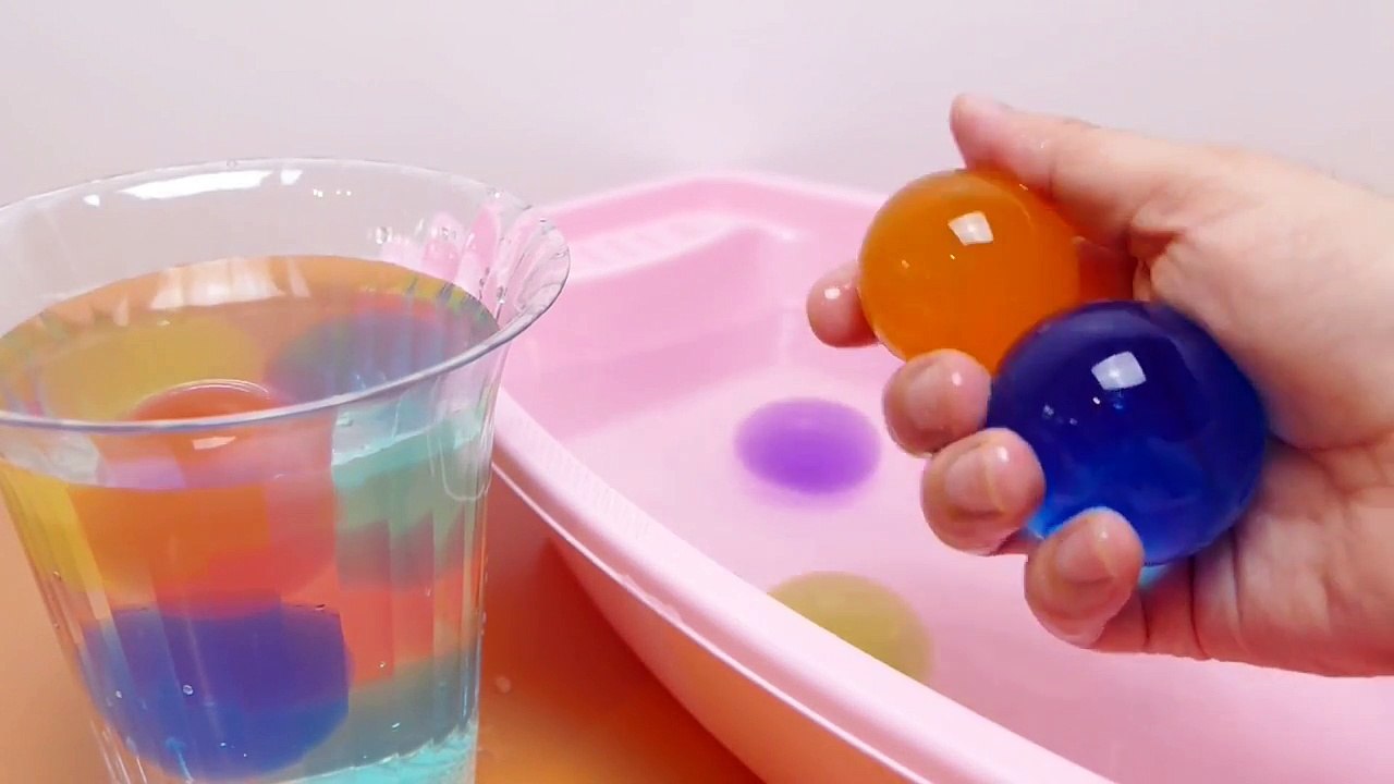 DIY How To MakeGiant Magic Beads Water Pearls - Monster Orbeez Polymer Balz