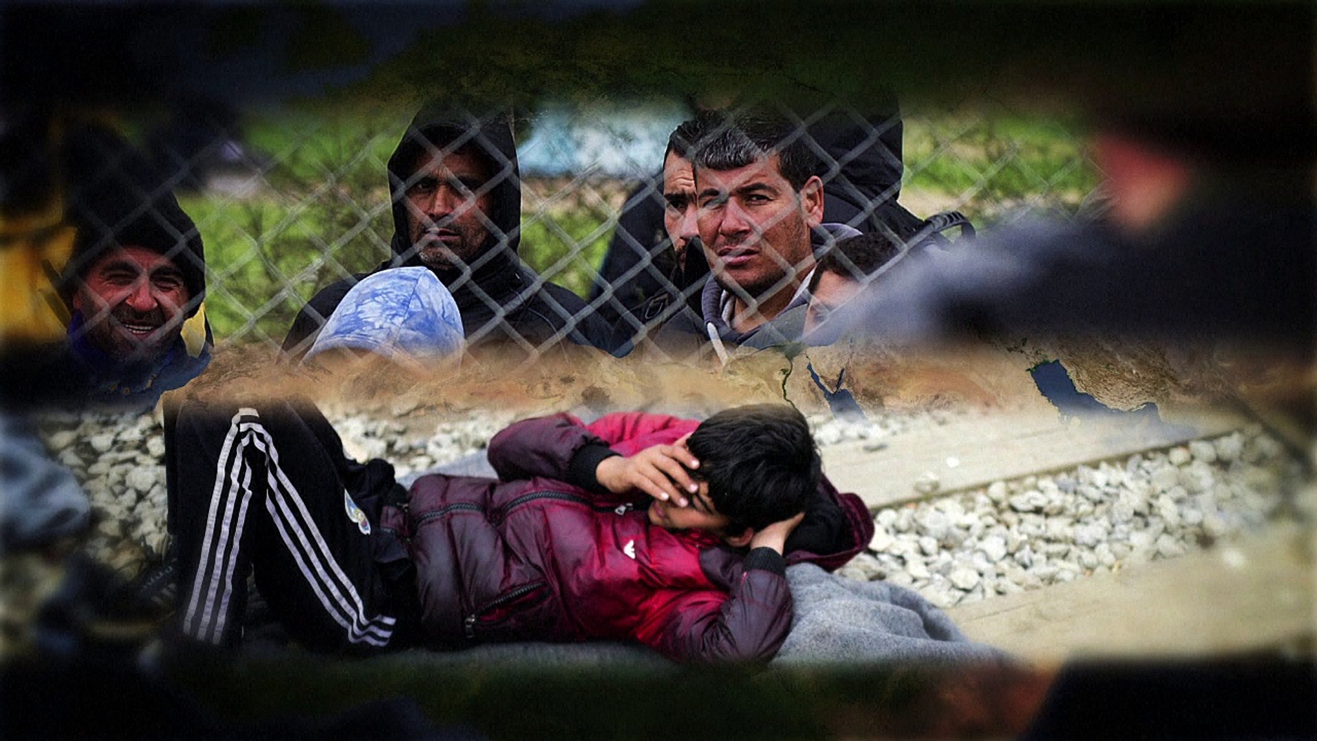 ⁣European migration routes