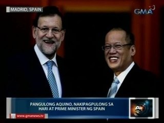 Saksi: PNoy, nakipagpulong sa Hari at Prime Minister ng Spain