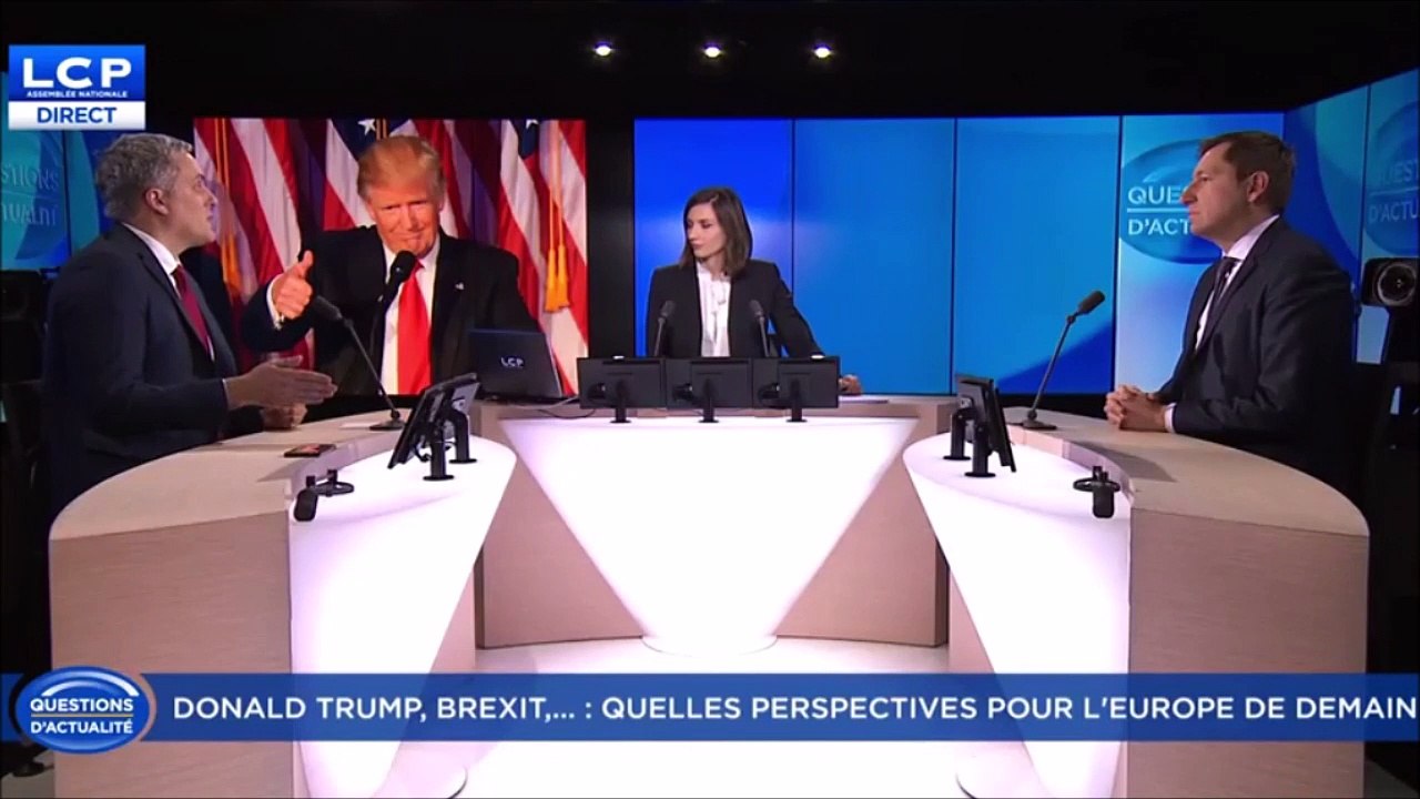 Pour la création d'un fonds européen de défense (LCP - Questions d'actualité, 17 janvier 2017)