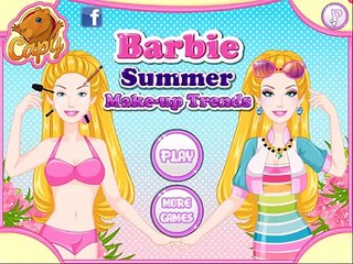 Barbie Summer Make up Trends - Disney Barbie Summer Game For Kids HD new