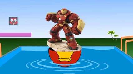 Superman Hulk Spiderman And Batman Surprise Egg For Children - Kids Cartoon