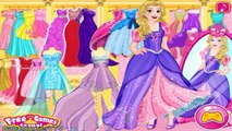 Disney Princesses Prom Shopping - Princess Rapunzel Cinderella and Aurora Dress Up Game