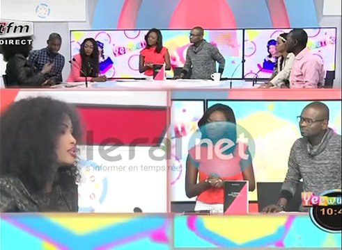 Mbathio ndiaye refuse répondre a la question de Bijou Ndiaye