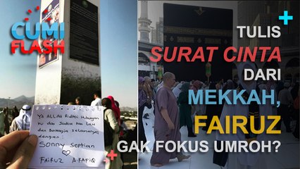 Tulis Surat dari Mekkah, Fairuz Gak Fokus Umroh? - CumiFlash 18 Januari 2017