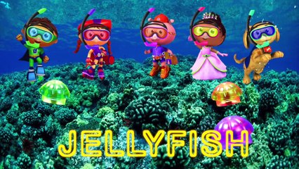 Super Why Ocean and Sea Adventure Finger Family Song!