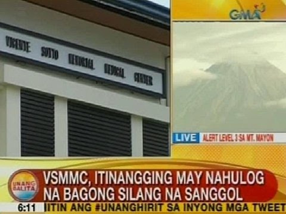 UB: VSMMC, itinangging may nahulog na bagong silang na sanggol