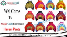 Designer Harem Pants, Indo Western Clothing - www.indianethnicjewelry.com