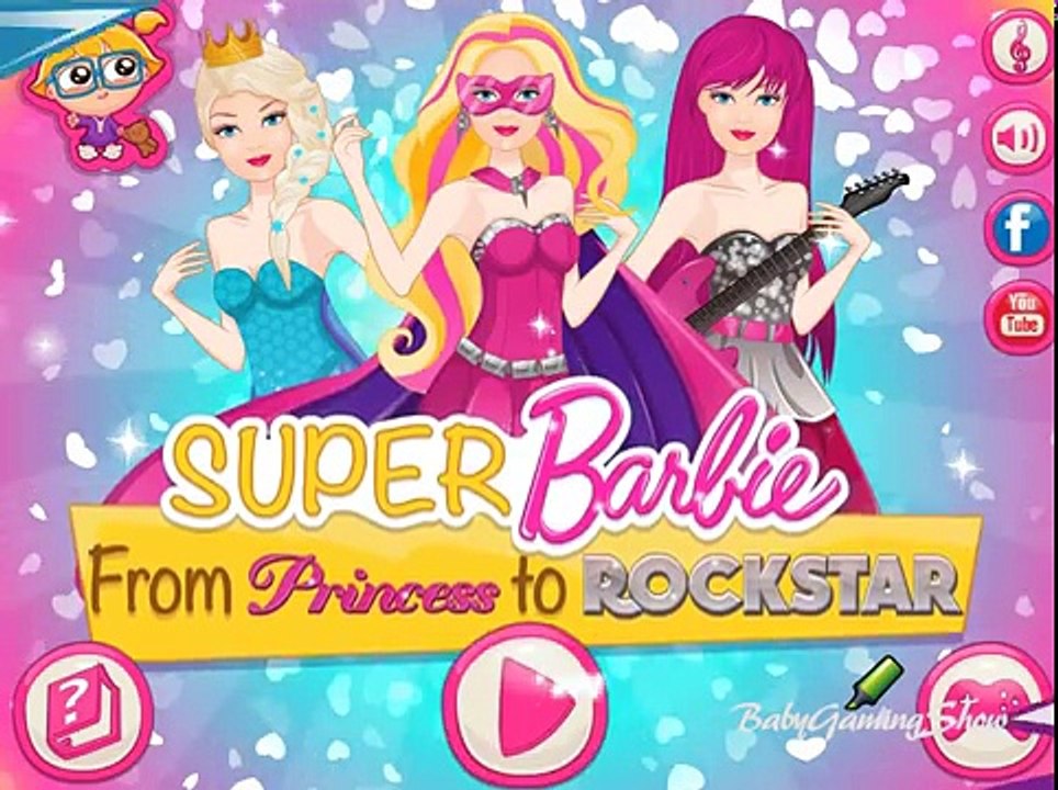 barbie rockstar games