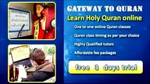 Lesson 14 Part 3 Excercise on Waw Maddah (waw sakinah with Dhamma before it) Learn QuranTajweed
