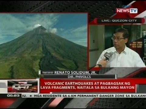 Forced evacuation, ipinatupad sa mga residente ng 6-km permanent danger zone sa paligid ng bulkan