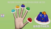 JELLY GUMMY Finger Family | Jelly Cartoon Animation Nursery Rhymes & Songs for Children