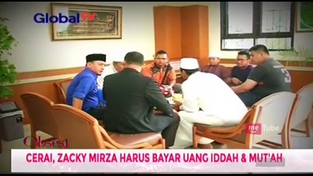 Resmi Bercerai, Zacky Mirza Wajib Bayar Uang Iddah & Mut'ah 80 Juta Perbulan