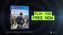 Watch Dogs 2 - Play For Free Demo Trailer  PS4 [Full HD,1920x1080p]