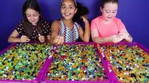ORBEEZ CHALLENGE Super Sour Brain Blasterz Candy - Shopkins - Trash Pack Prizes Toy Opening
