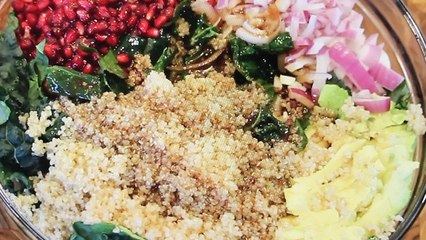 Deliciously healthy kale salad recipe