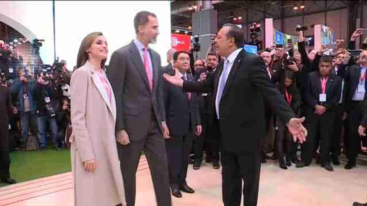 Los Reyes inauguran Fitur